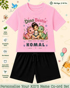 Dinosaur Custom Kid Co-ord Set Swiftsoul