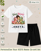 Dinosaur Custom Kid Co-ord Set Swiftsoul