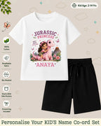 Dinosaur Custom Kid Co-ord Set Swiftsoul