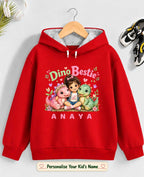 Dinosaur Custom Kid Cotton Tshirt & Hoodie Swiftsoul
