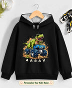 Dinosaur Custom Kid Cotton Tshirt & Hoodie Swiftsoul
