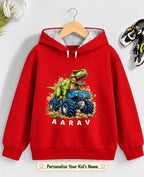 Dinosaur Custom Kid Cotton Tshirt & Hoodie Swiftsoul
