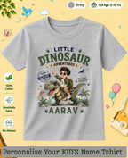 Dinosaur Custom Kid Cotton Tshirt Swiftsoul