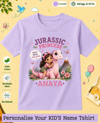 Dinosaur Custom Kid Cotton Tshirt Swiftsoul