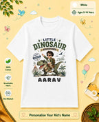 Dinosaur Custom Kid Cotton Tshirt Swiftsoul