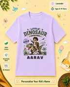 Dinosaur Custom Kid Cotton Tshirt Swiftsoul