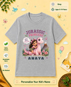 Dinosaur Custom Kid Cotton Tshirt Swiftsoul