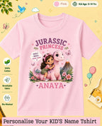 Dinosaur Custom Kid Cotton Tshirt Swiftsoul
