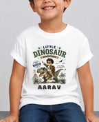 Dinosaur Custom Kid Cotton Tshirt Swiftsoul