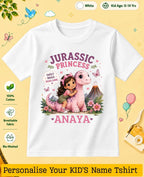 Dinosaur Custom Kid Cotton Tshirt Swiftsoul