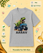 Dinosaur Custom Kid Cotton Tshirt Swiftsoul