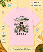 Dinosaur Custom Kid Cotton Tshirt Swiftsoul