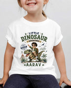 Dinosaur Custom Kid Cotton Tshirt Swiftsoul