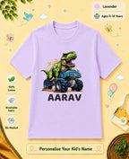 Dinosaur Custom Kid Cotton Tshirt Swiftsoul