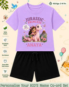 Dinosaur Custom Kid's Co-ord Set Swiftsoul