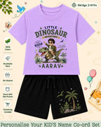 Dinosaur Custom Kid's Co-ord Set Swiftsoul