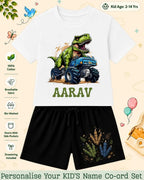 Dinosaur Custom Kid's Co-ord Set Swiftsoul