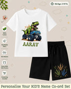 Dinosaur Custom Kid's Co-ord Set Swiftsoul