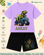 Dinosaur Custom Kid's Co-ord Set Swiftsoul