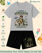 Dinosaur Custom Kid's Co-ord Set Swiftsoul