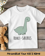 Dinosaur Custom Kid's Cotton Tee Swiftsoul