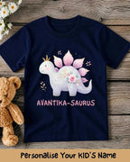 Dinosaur Custom Kid's Cotton Tee Swiftsoul