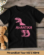 Dinosaur Custom Kid's Cotton Tee Swiftsoul