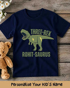 Dinosaur Custom Kid's Cotton Tee Swiftsoul