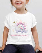 Dinosaur Custom Kid's Cotton Tee Swiftsoul