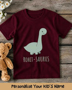 Dinosaur Custom Kid's Cotton Tee Swiftsoul