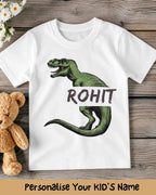 Dinosaur Custom Kid's Cotton Tee Swiftsoul
