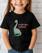 Dinosaur Custom Kid's Cotton Tee Swiftsoul