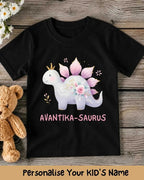 Dinosaur Custom Kid's Cotton Tee Swiftsoul