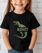 Dinosaur Custom Kid's Cotton Tee Swiftsoul