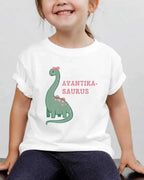 Dinosaur Custom Kid's Cotton Tee Swiftsoul