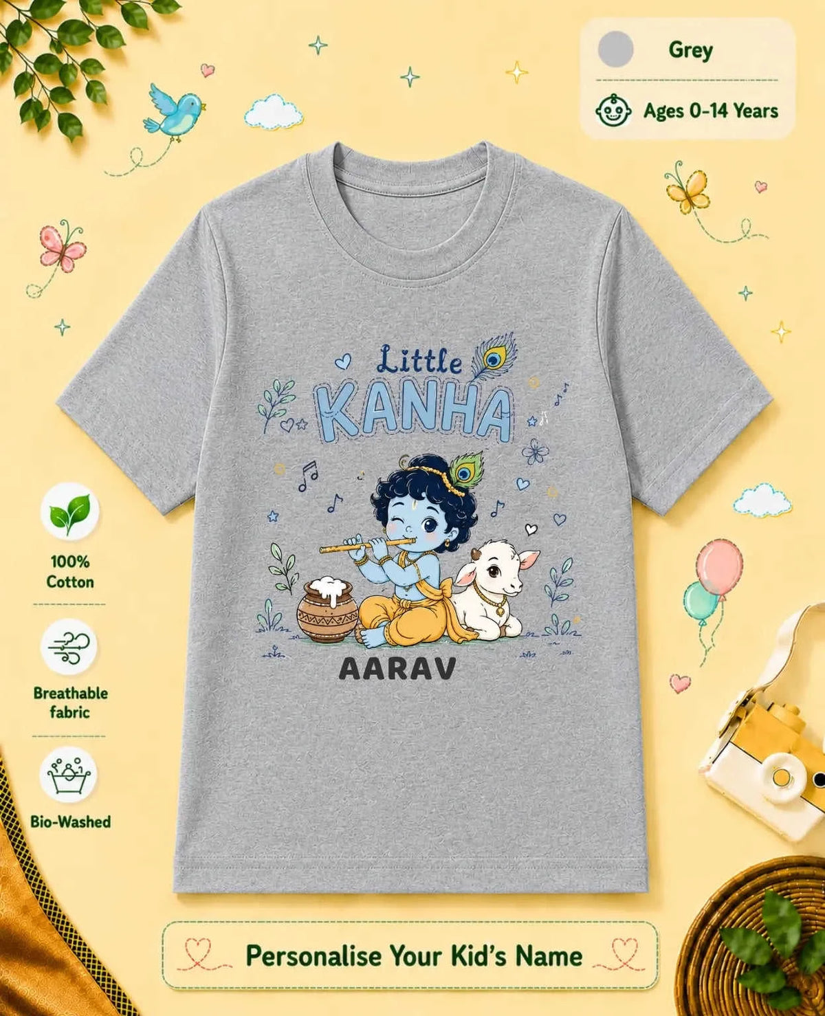 Divine Little One Custom Kid Cotton Tee Swiftsoul