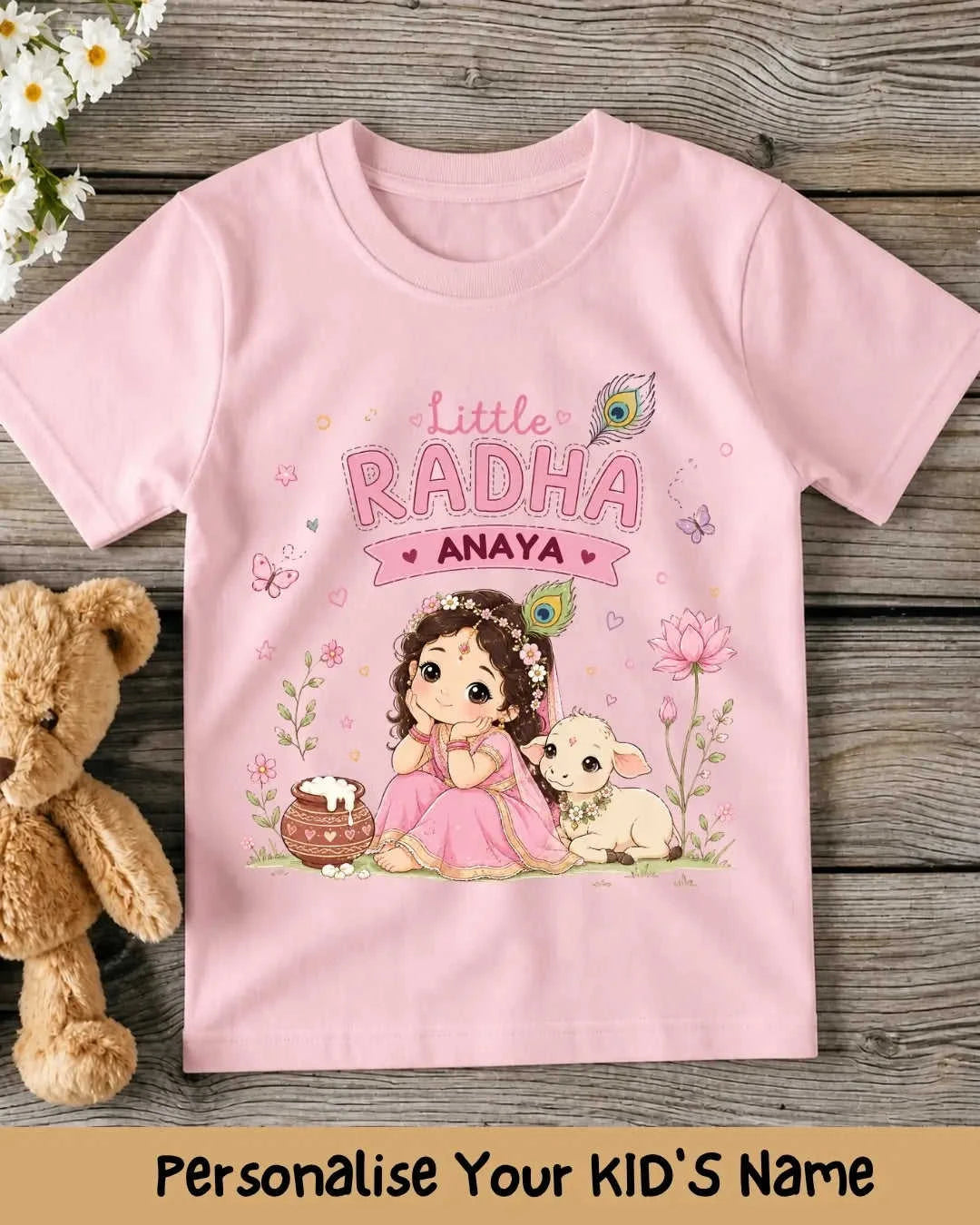 Divine Little One Custom Kid Cotton Tee Swiftsoul