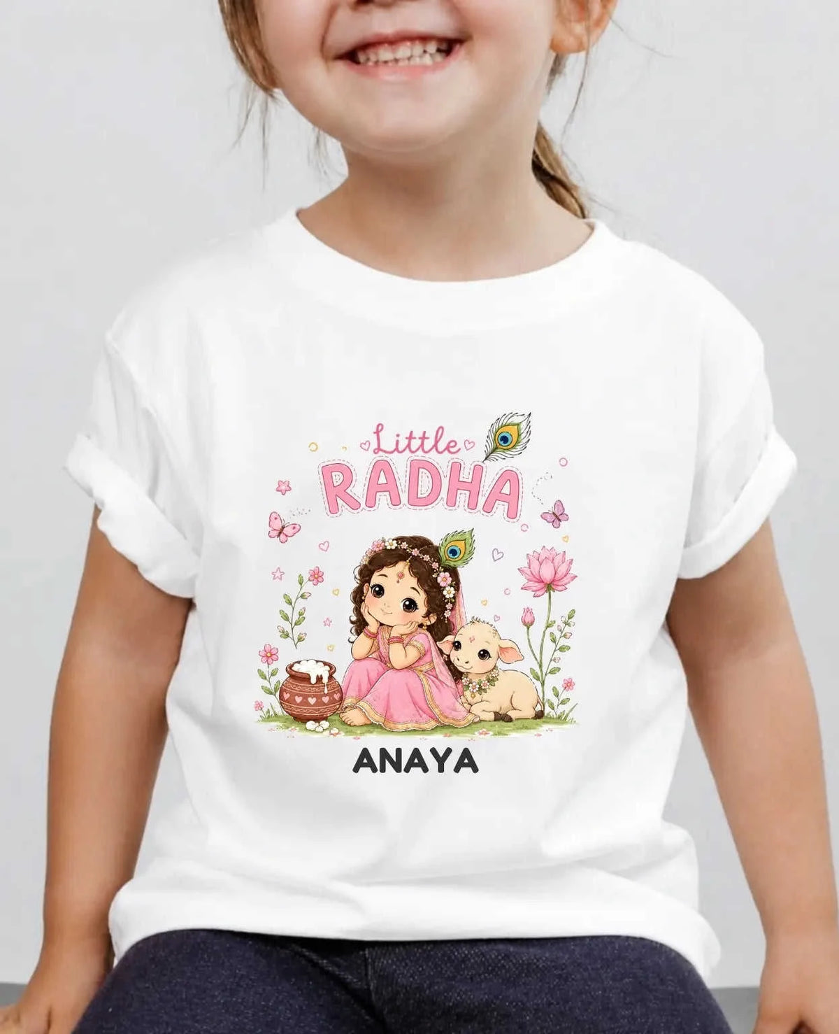 Divine Little One Custom Kid Cotton Tee Swiftsoul