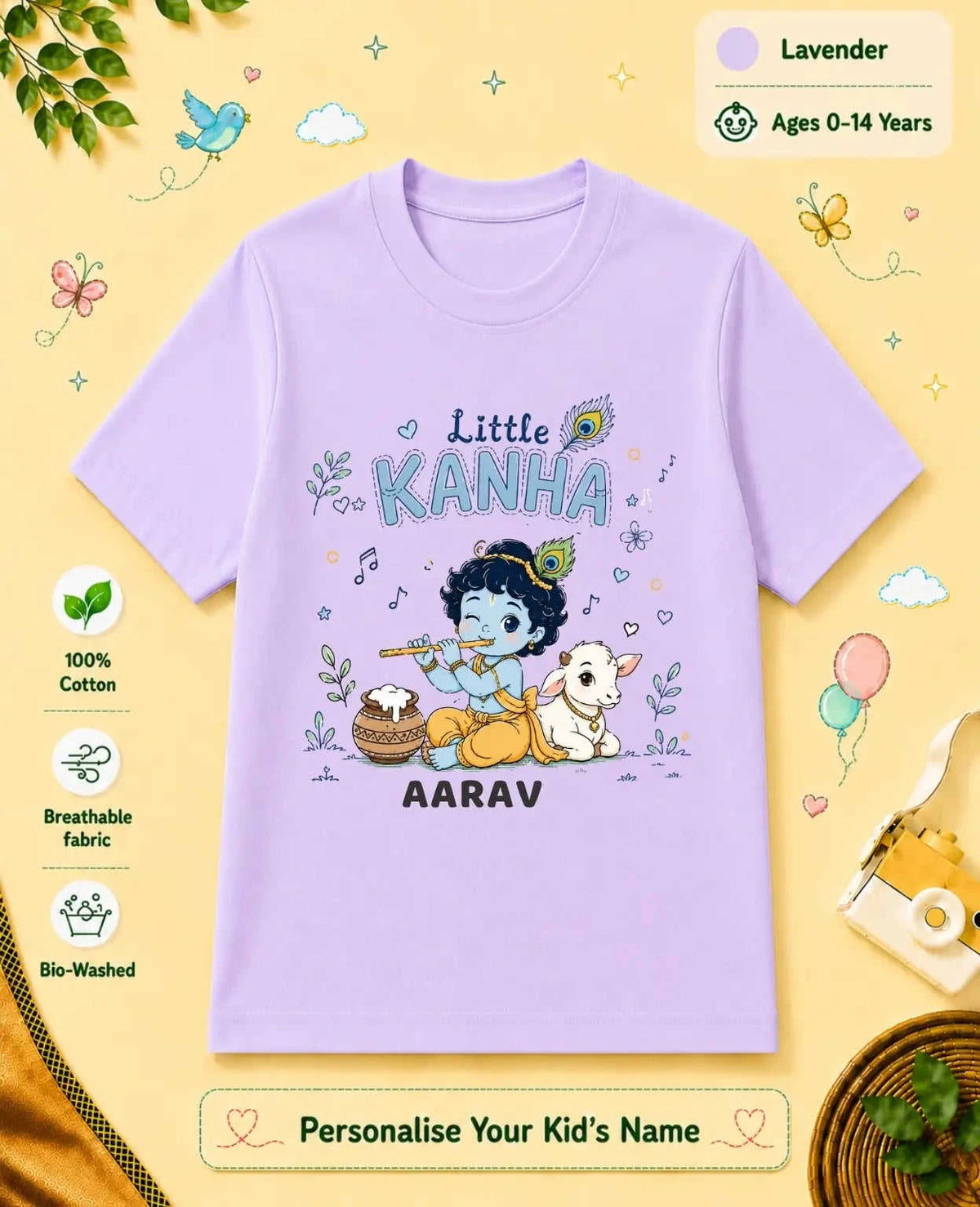 Divine Little One Custom Kid Cotton Tee Swiftsoul