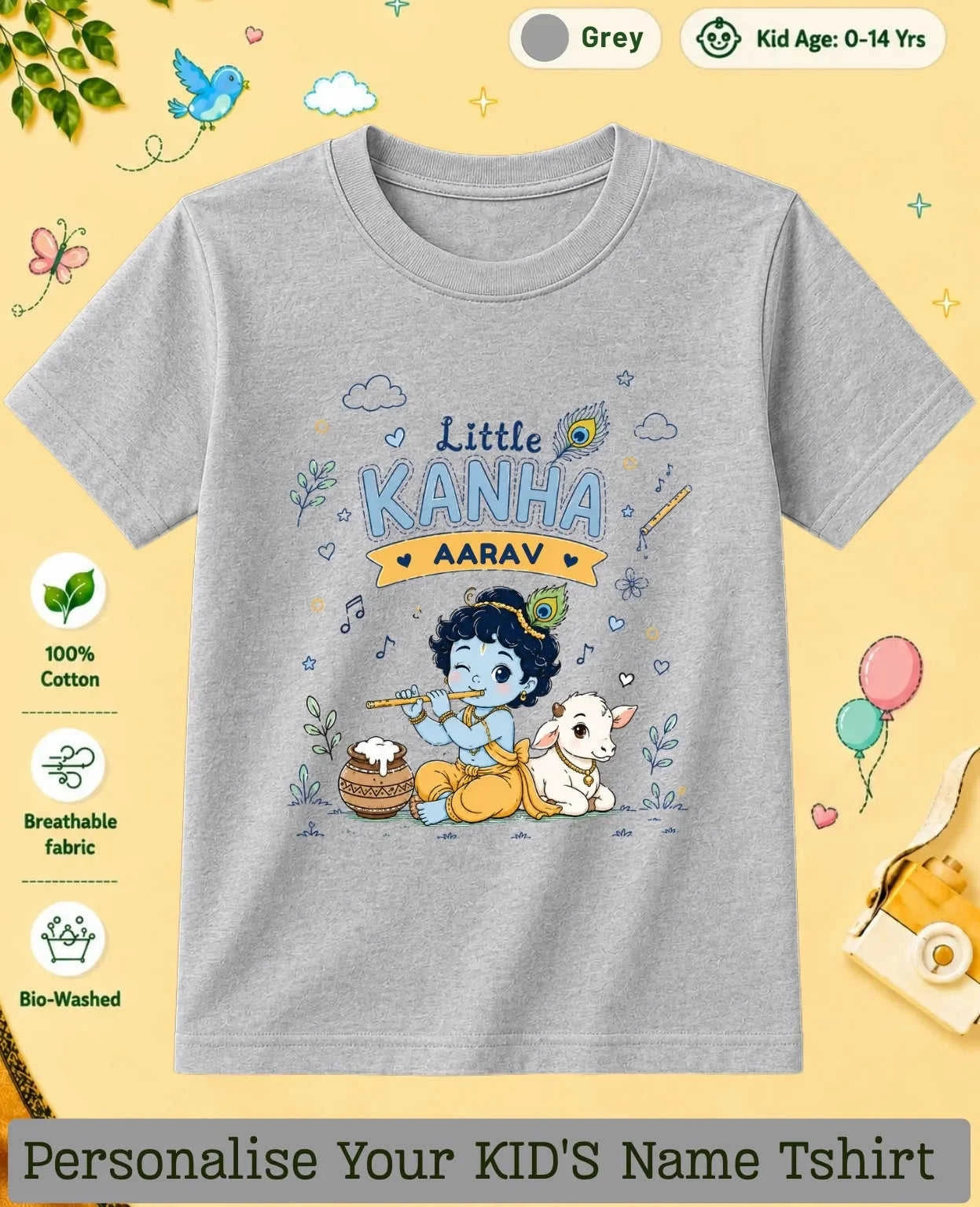 Divine Little One Custom Kid Cotton Tee Swiftsoul
