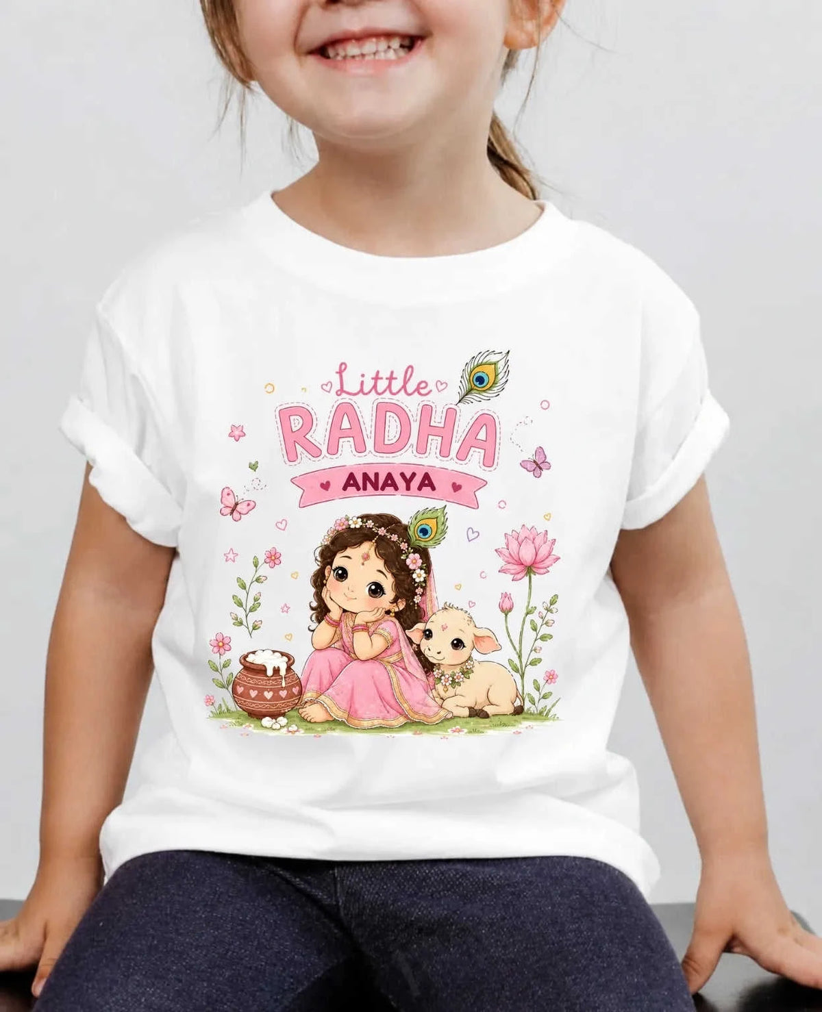 Divine Little One Custom Kid Cotton Tee Swiftsoul