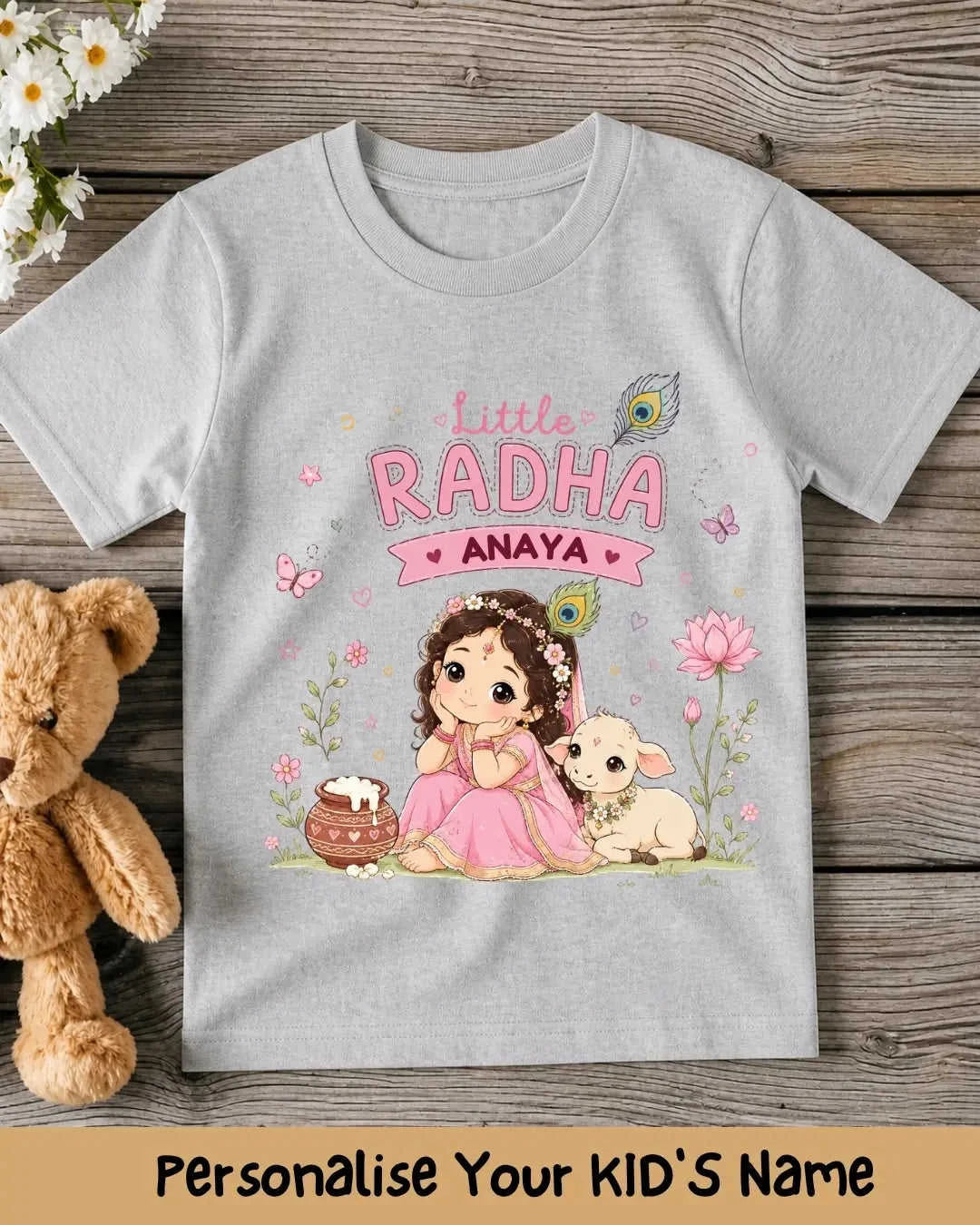 Divine Little One Custom Kid Cotton Tee Swiftsoul