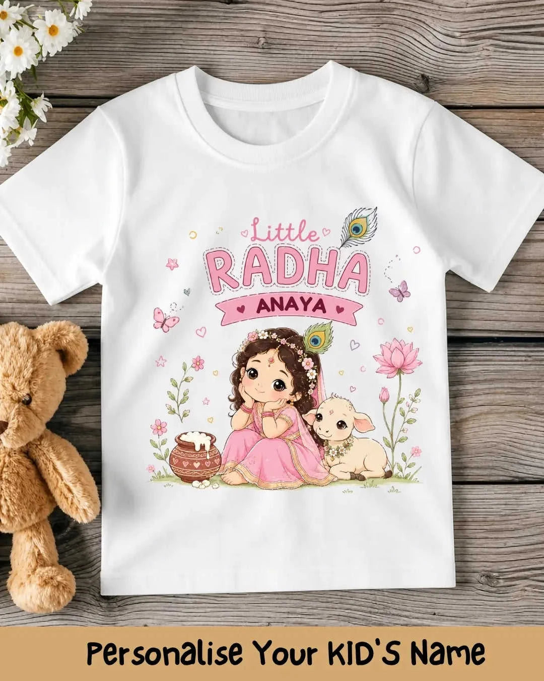 Divine Little One Custom Kid Cotton Tee Swiftsoul