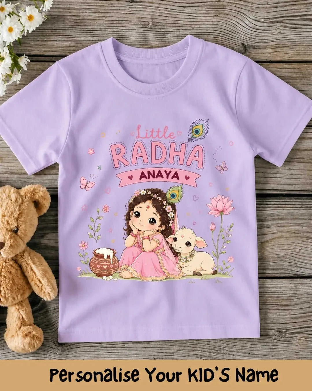 Divine Little One Custom Kid Cotton Tee Swiftsoul