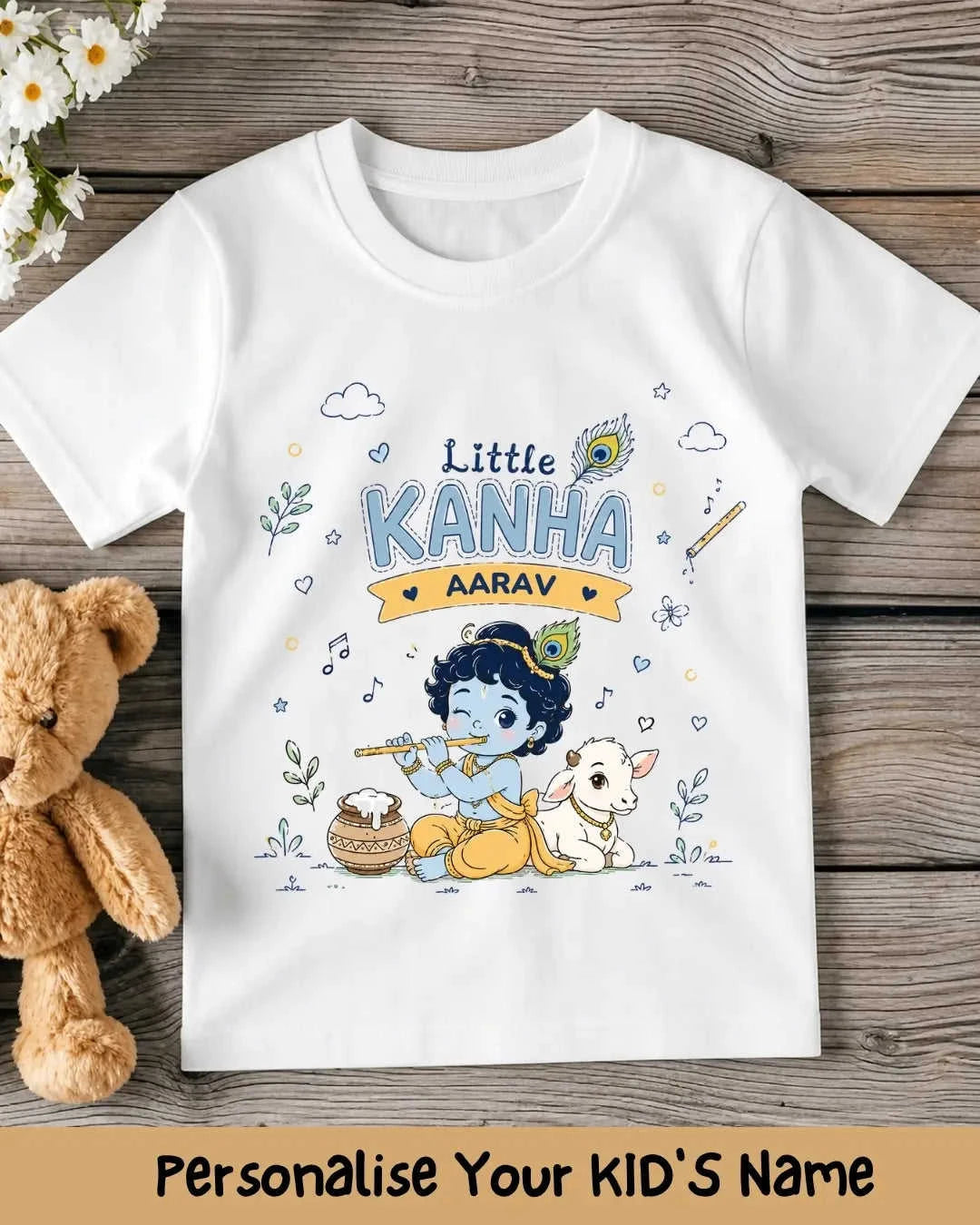 Divine Little One Custom Kid Cotton Tee Swiftsoul