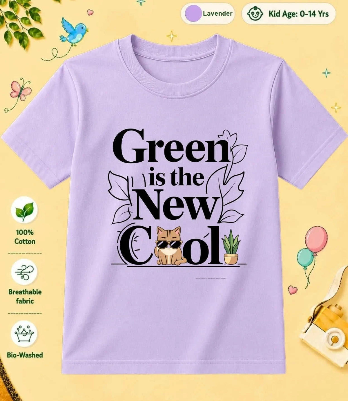 Eco Kid Cotton Tee Swiftsoul