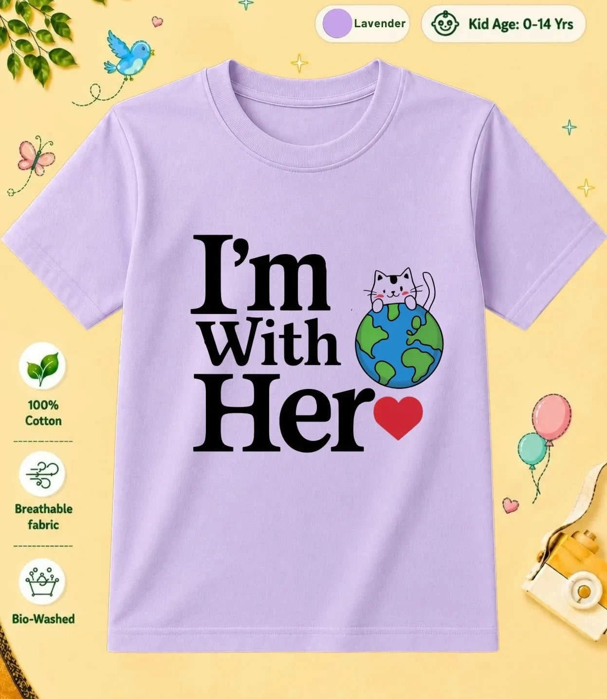 Eco Kid Cotton Tee Swiftsoul