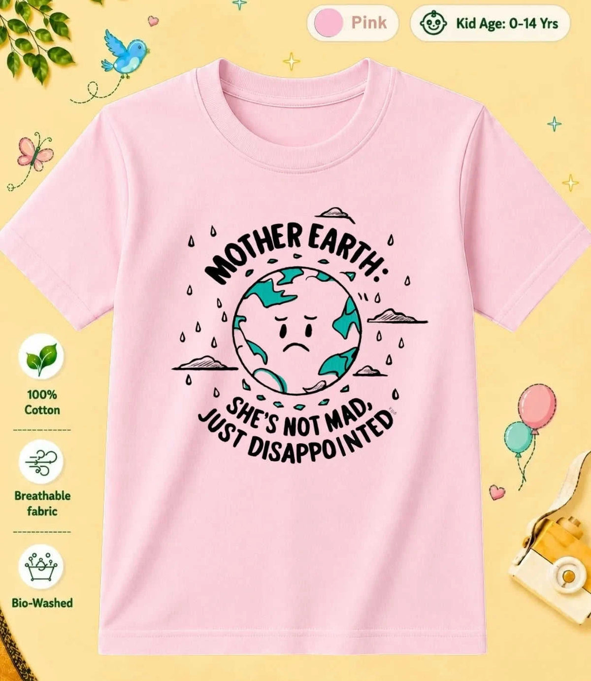 Eco Kid Cotton Tee Swiftsoul
