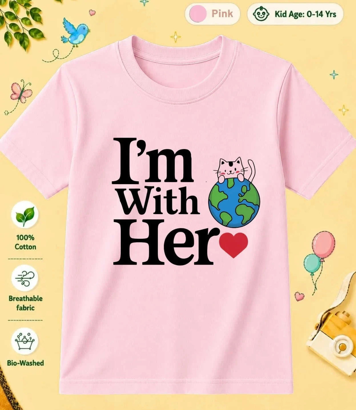 Eco Kid Cotton Tee Swiftsoul