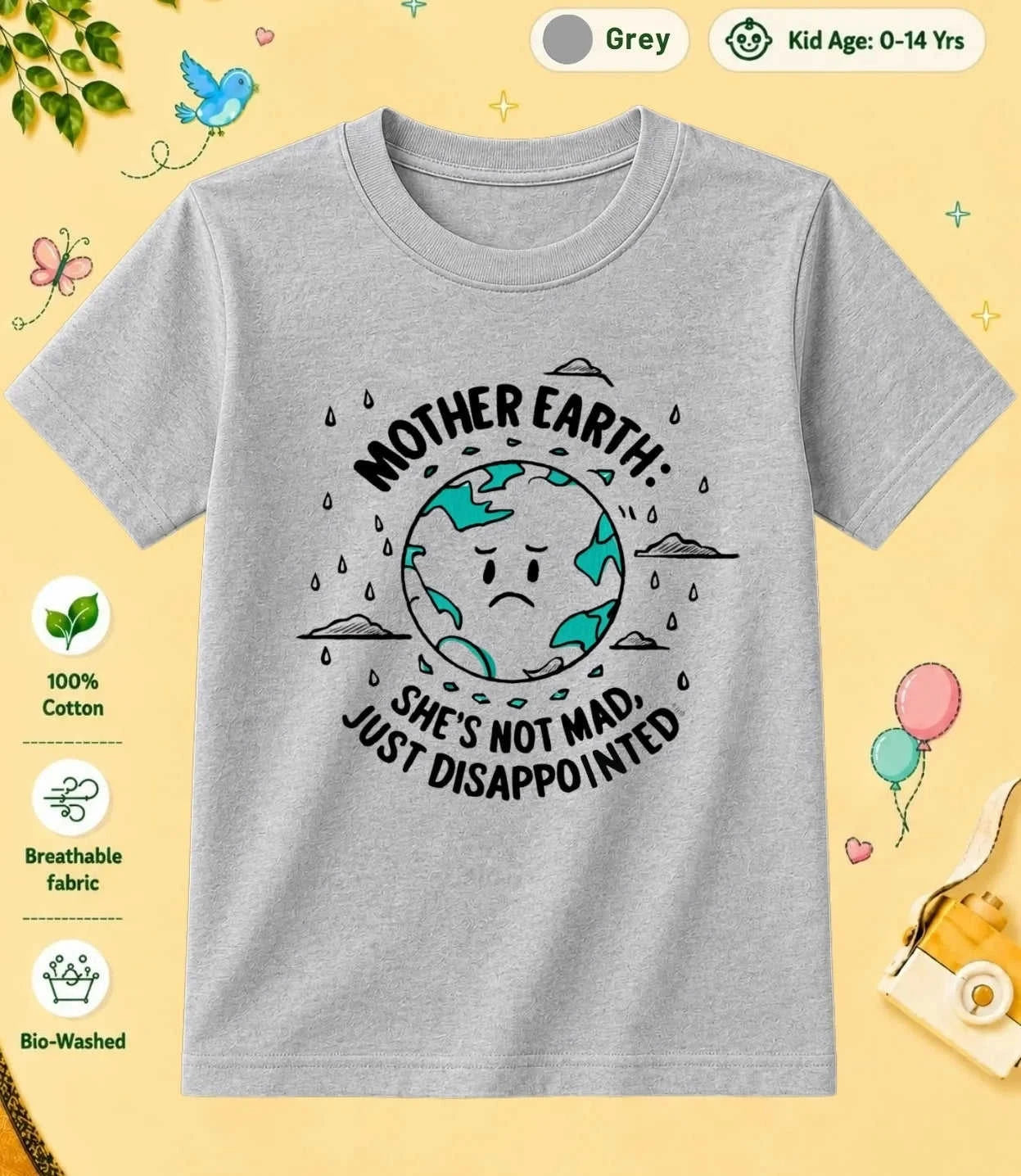 Eco Kid Cotton Tee Swiftsoul